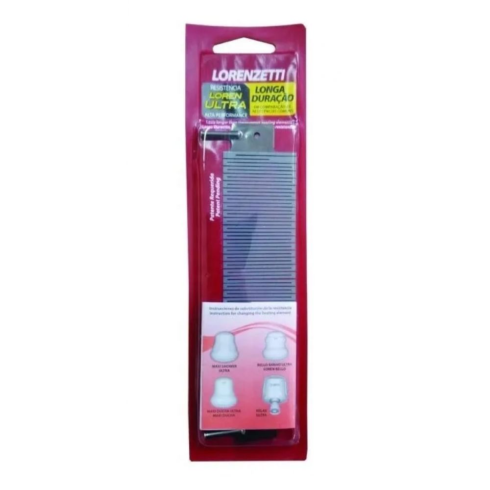 Resistencia calefon electrico Lorenzetti modelo ultra 5500 W 24927/4 i3