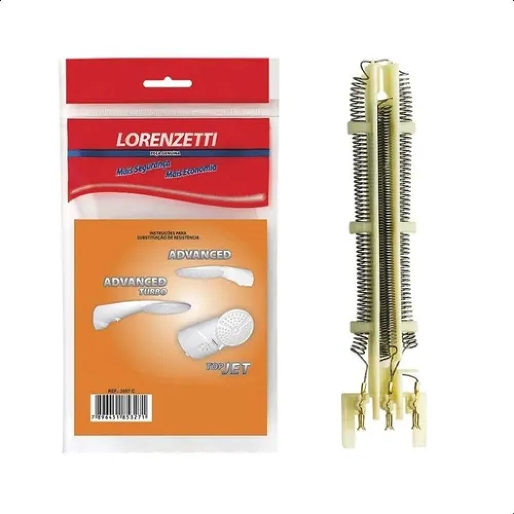 Resistencia calefon electrico Lorenzetti ducha Advance Top Jet 6000 W 21779/8 i3
